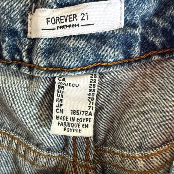 Forever 21 Light Blue Denim Jeans - Picture 3 of 5